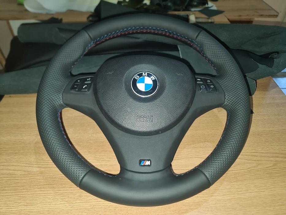 Volan Bmw e90 retapitat