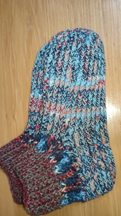 Тапочки вязаные крючком.