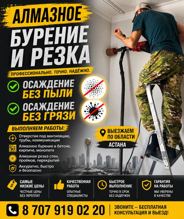 Алмазное бурение ( Резка)