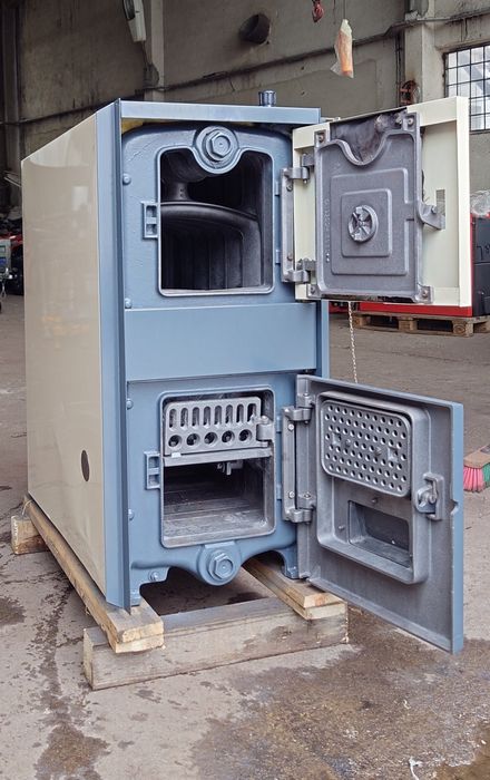 Чугунен котел на твърдо гориво Де Дитрих/ De Dietrich 44 kW