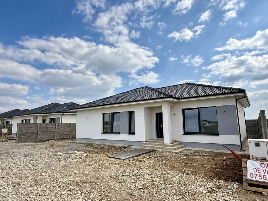 Casă nouă Sântandrei – 3 dormitoare,2 bai, teren 500 mp, gard inclus