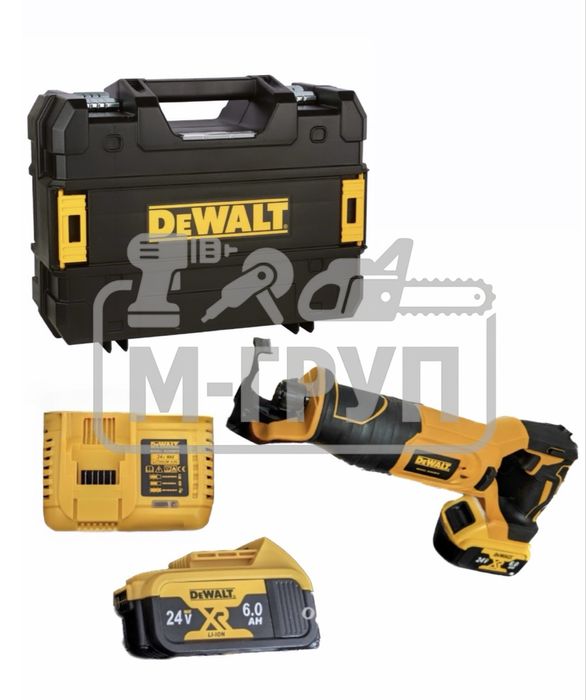 Акумулаторен Саблен Трион Девалт 24V 6Ah