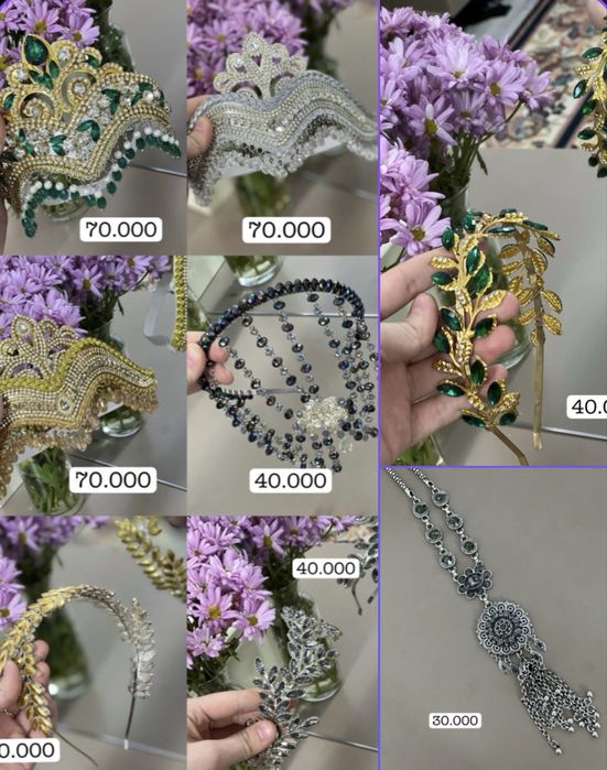 Aksusvar kelinlar uchun