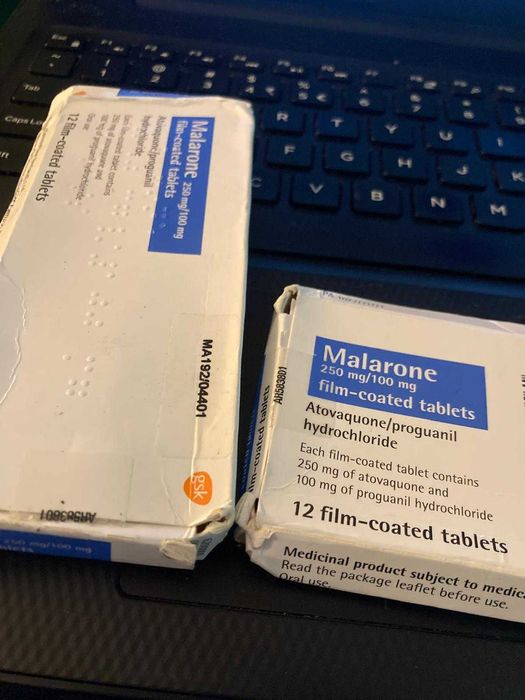 Malarone 2 cutii nefolosite