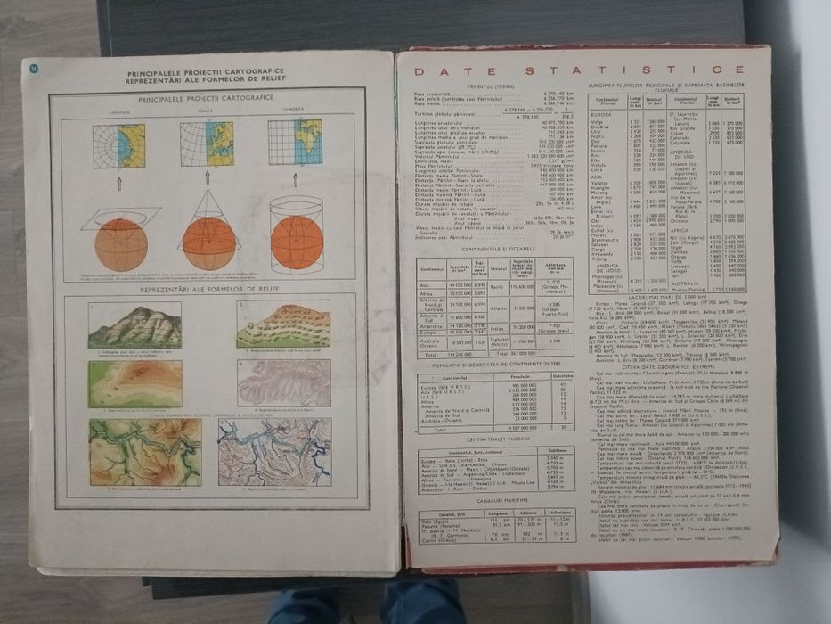 Atlas geografic școlar – 1983 | Editura Didactică și Pedagogică