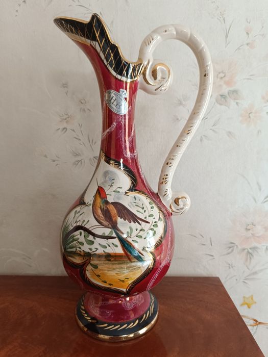 Белгийска порцеланова ваза кана