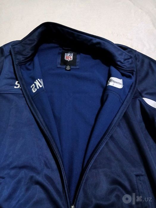 Из США, мужская спортивная ветровка-олимпийка, NFL Seattle Seahawks.