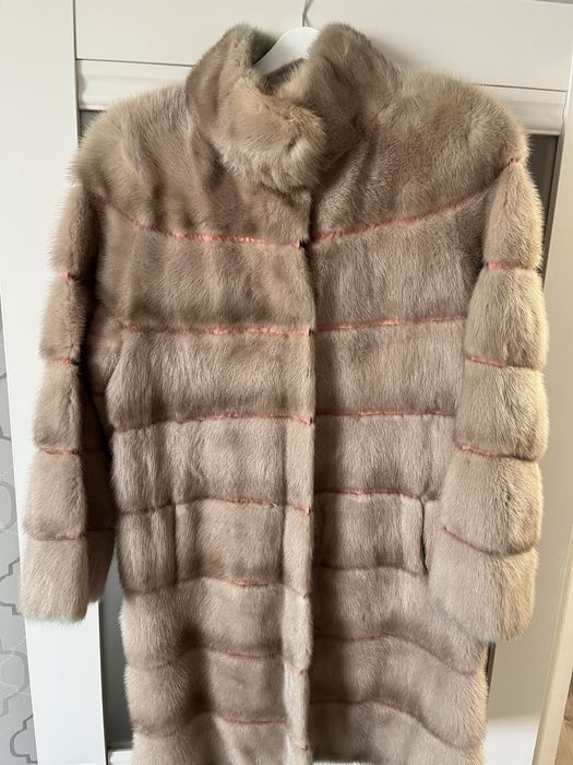 Шуба натуральная норка