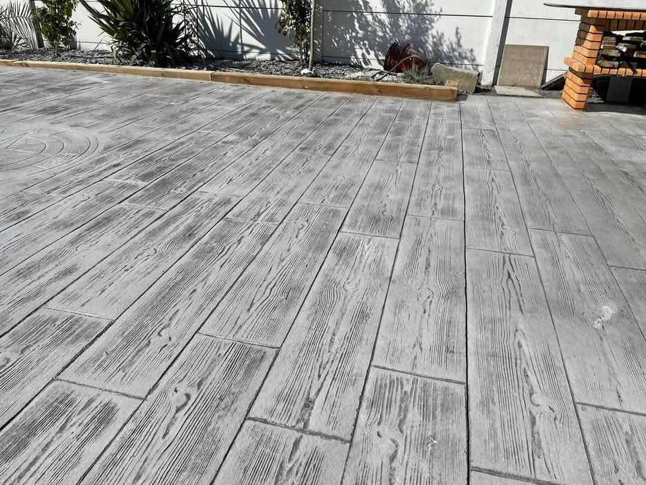 Beton amprentat si elicopterizat