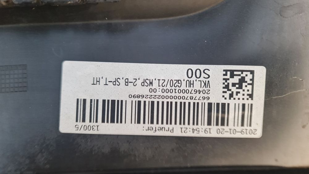 Spoiler bara spate M BMW 3 G21 break touring 8073576