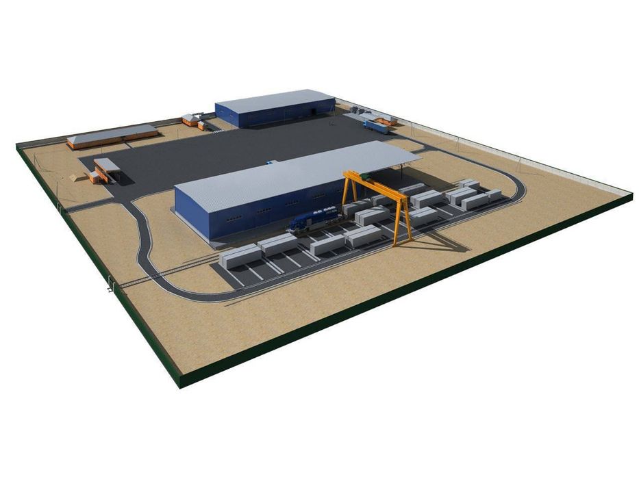 Склад Термез с жд веткой