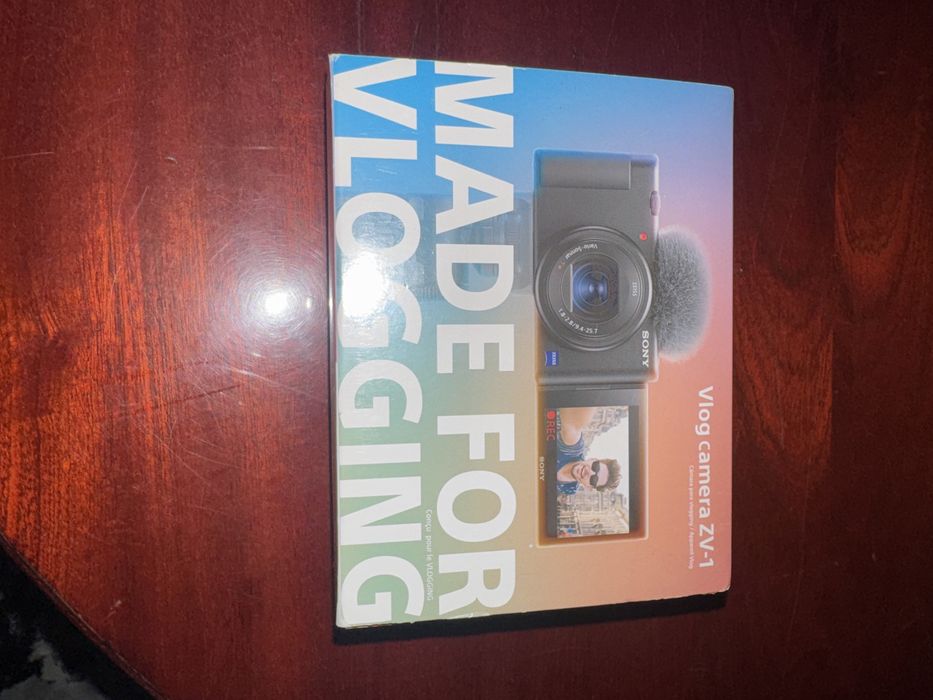 Sony ZV1 camera vlog