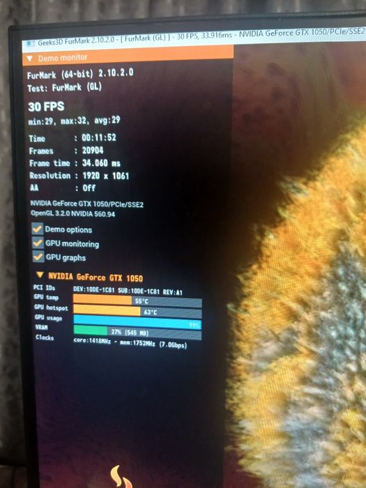NVIDIA GeForce GTX 1050  2 ГБ срочно!
