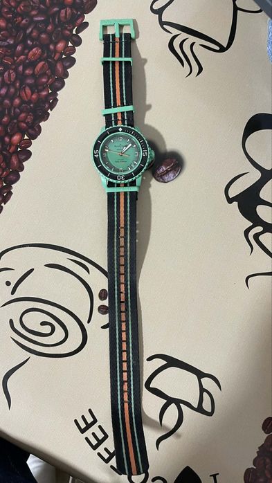 Blancpain × Swatch Bioceramic Scuba Fifty Fathoms