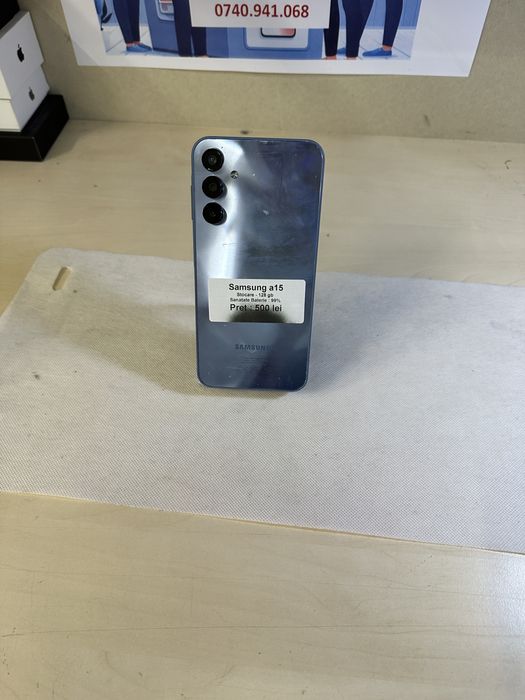 Samsung a15 / 128 gb / garantie / folie sticla cadou