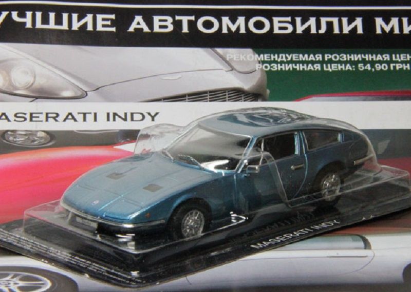 Модель Мазерати ИНДИ 1/43