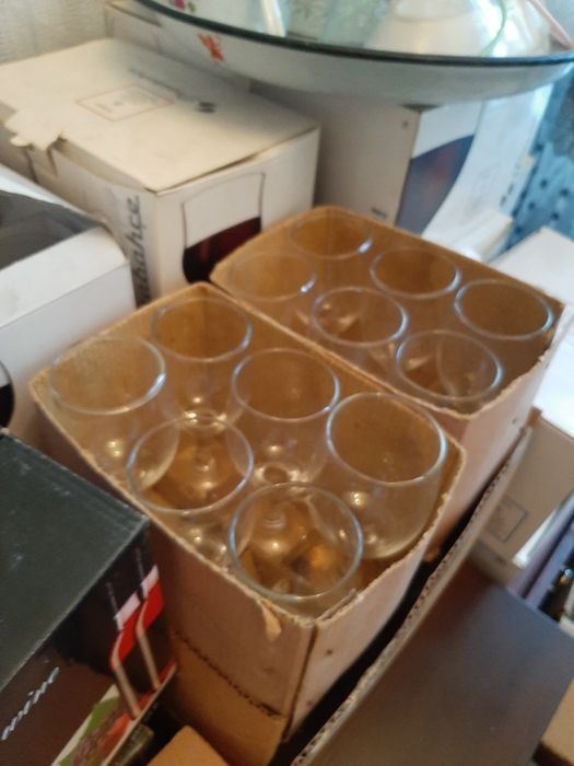 Продам фужеры упакрвками