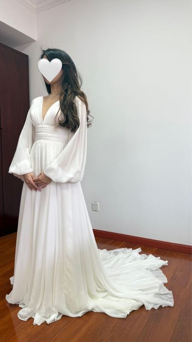 Свадебное платье, покупали в Италии