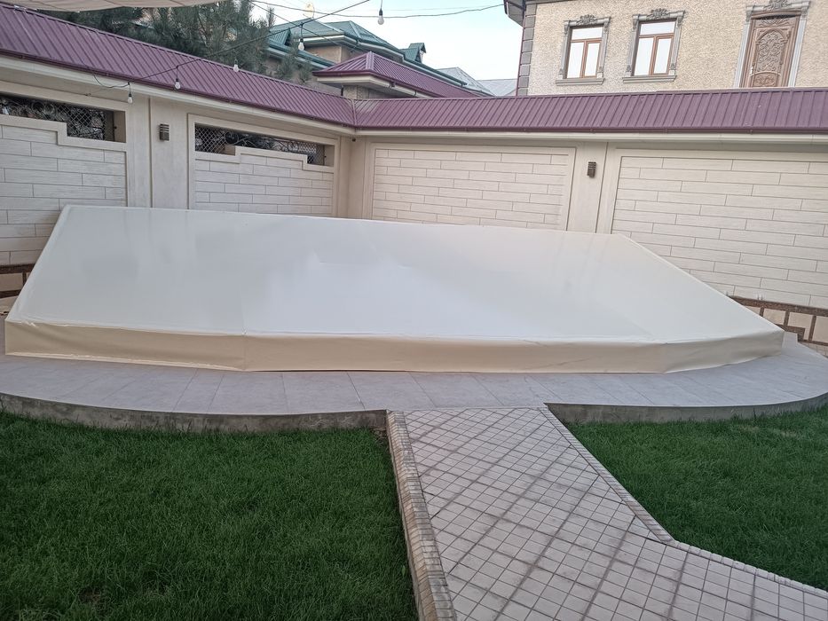 Баннер тент бризент навесларга зонтик  соябон бассан усти ичига