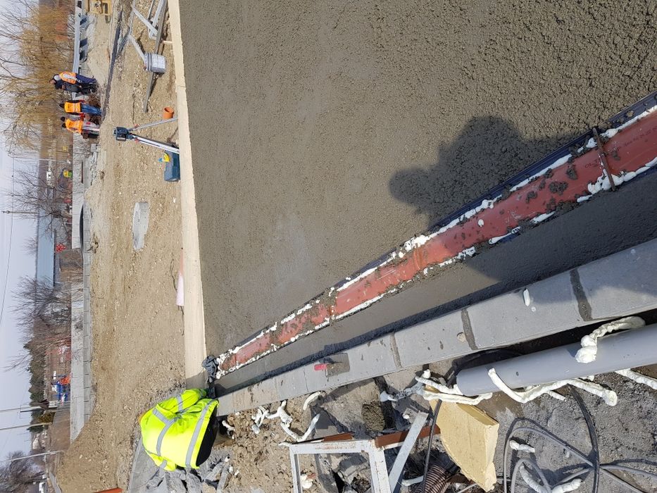 Beton elicopterizat, platforme industriale, beton rutier