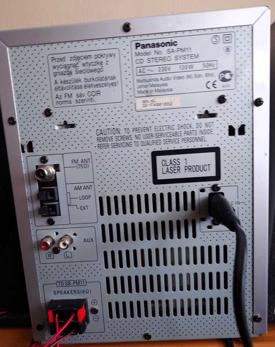 Panasonic SA-PM11 AM/FM 5 CD чейнджър !