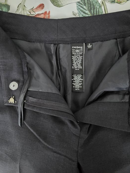 Pantaloni office cu captuseala si fermoar