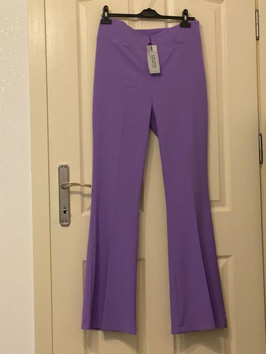 Лилав дамски панталон