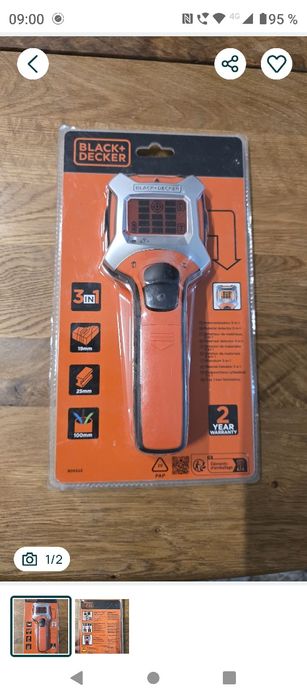 Detector de metale Black decker