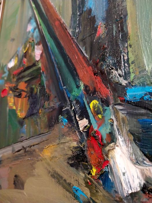 Tablou / Pictură pe pânză / Capodoperă a maestrului IULIAN SEGĂRCEANU