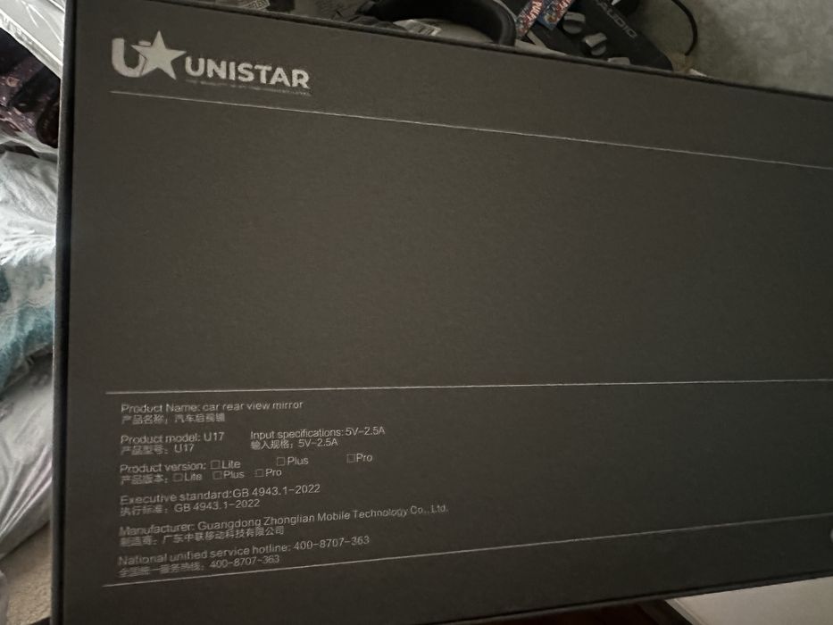 Unistar video registrator yangi ochilmagan|видео регистратор новый