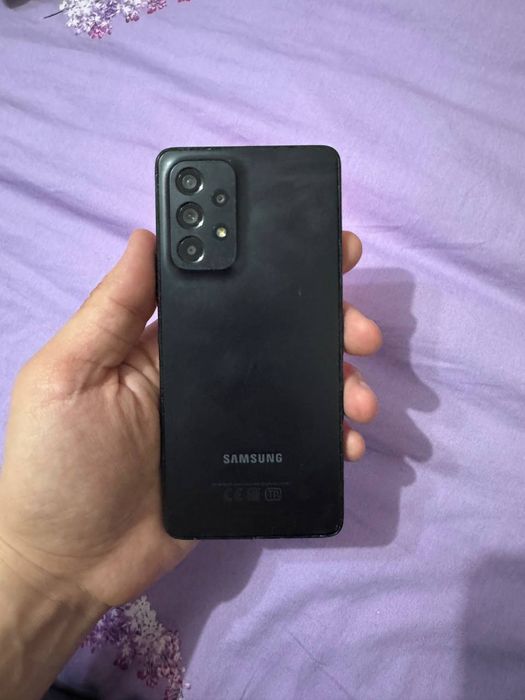 Samsung Galaxy A53 5G 6+6/128GB Black Igravoy Original Holati Yaxshi