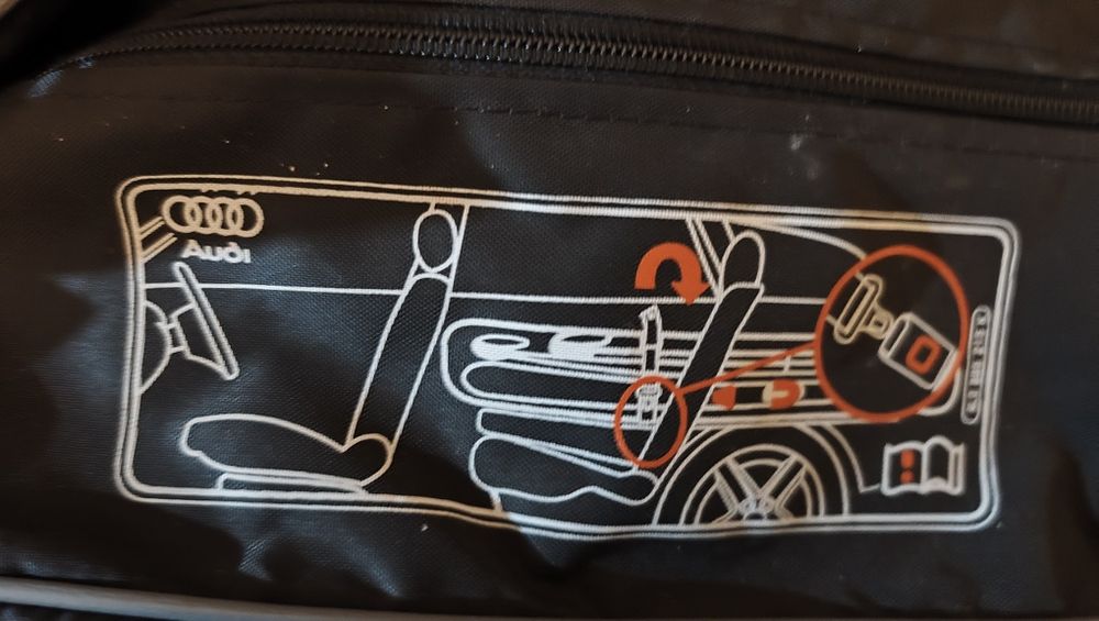 Husa schi snowboard Audi originală schiuri ski