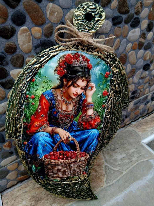 За 8 март (дървени листа)