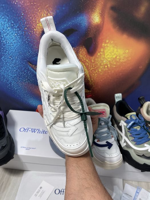 Adidasi Off White ODSY piele naturala Full Box Premium