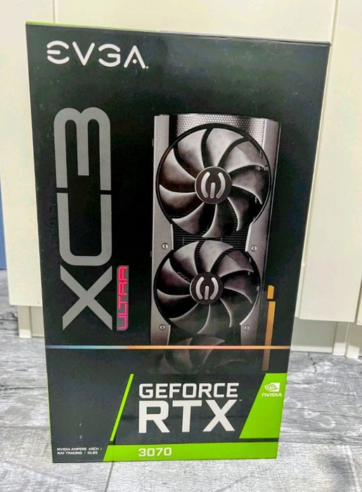 Placa video Evga RTX 3070 XC3 8GB
