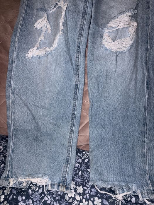 Дамски дънки mom от STRADİVARİUS