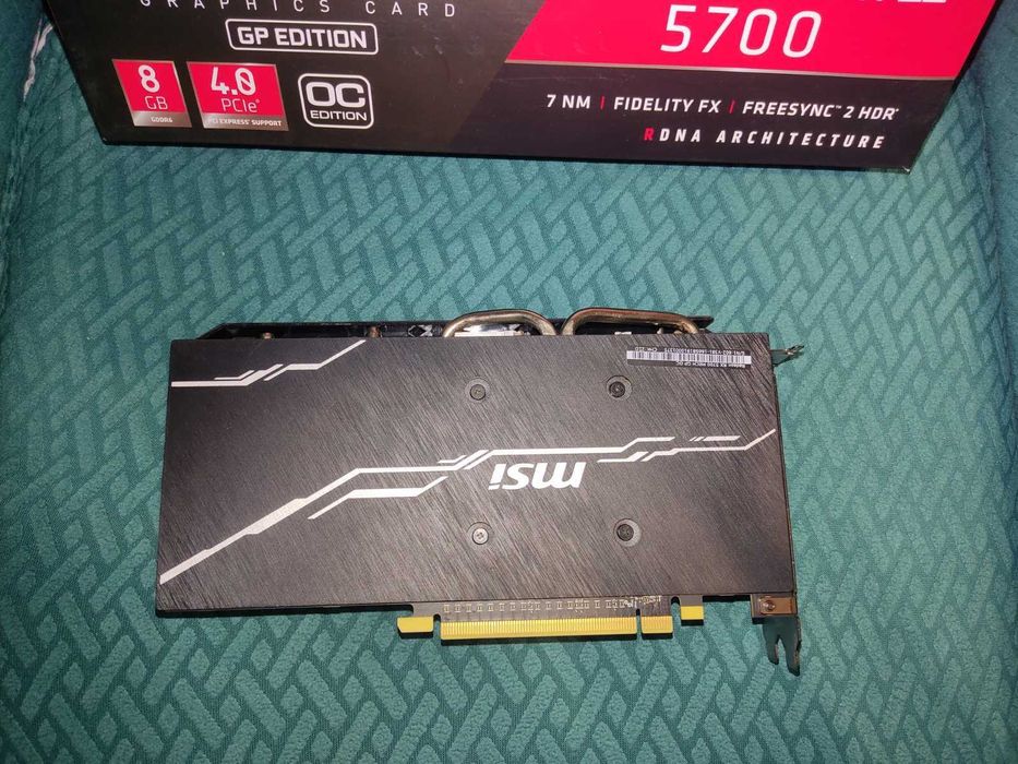 Перфектна видеокарта MSI RX 5700