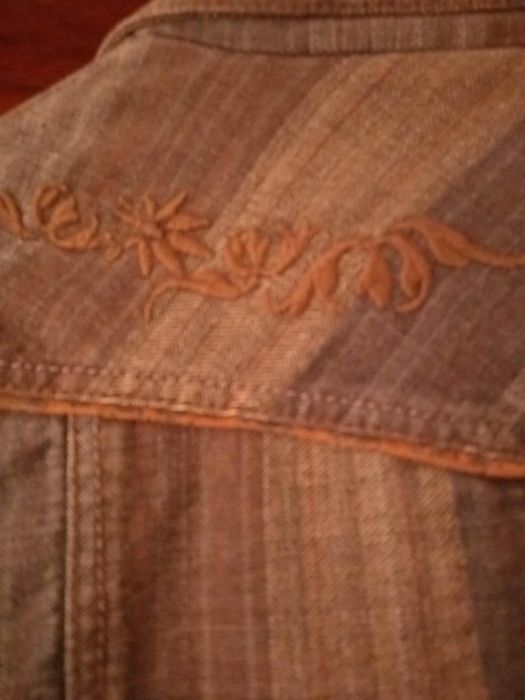 Дамско дънково  сако