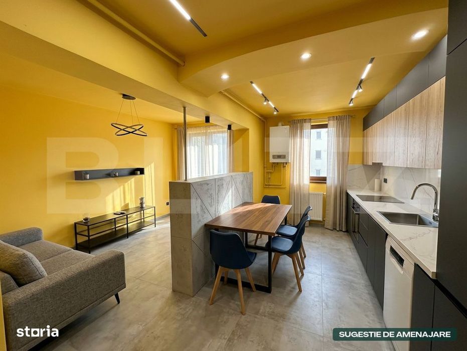 Apartament 3 camere, 62 mp, zona Decebal