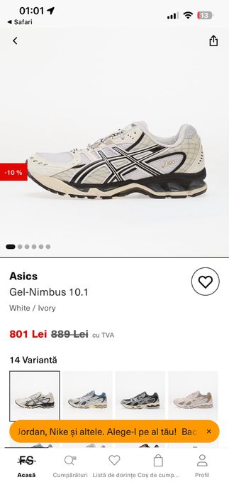Asics noi stare impecabila