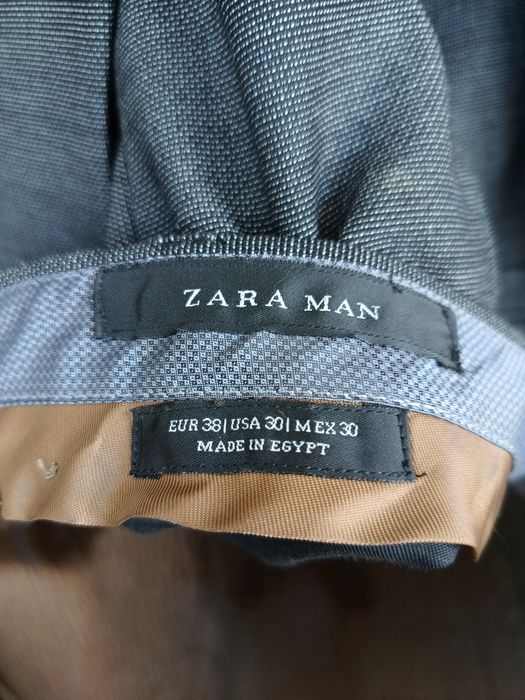 Costum culoarea gri ZARA