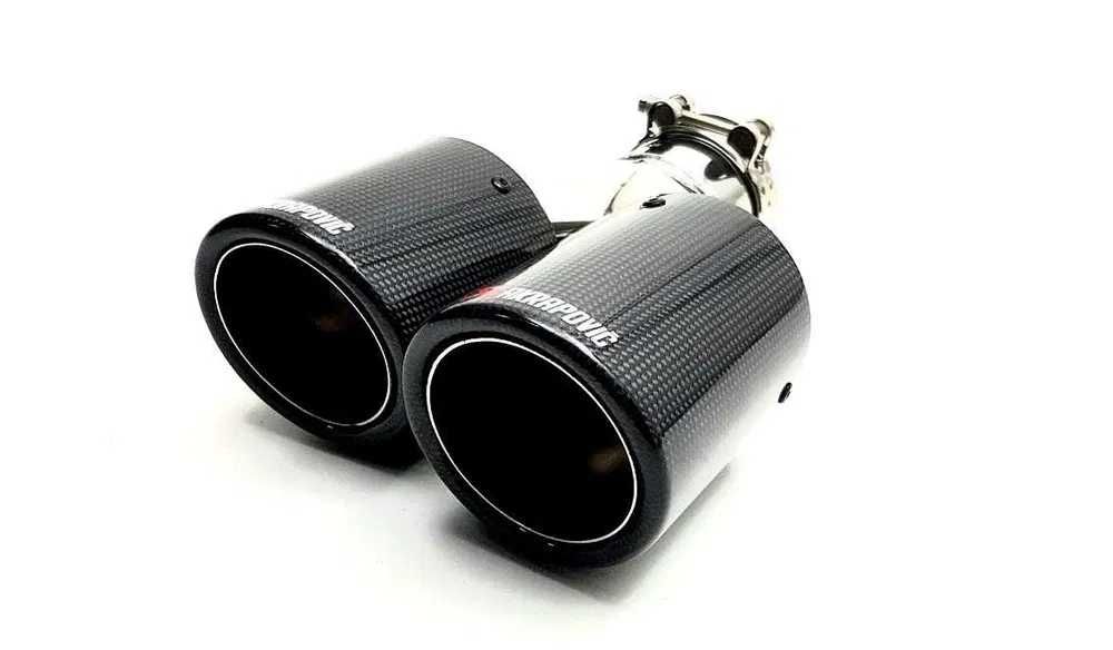 Накрайник ауспух - Akrapovic Двоен - 64мм. - ляв и десен