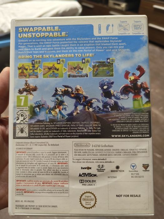 Joc Skylanders swap force Nintendo Wii