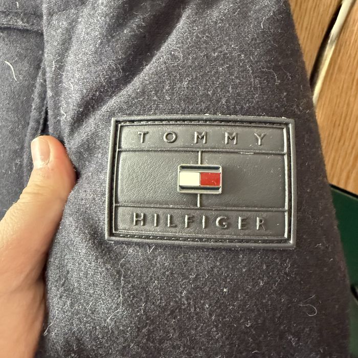 Geaca lana si puf tommy hilfiger nou-nouta - model foarte rar