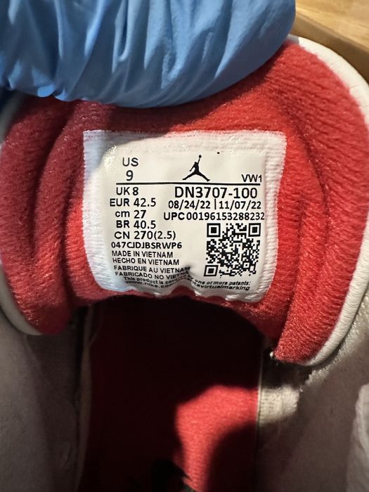 Jordan 3 White cement