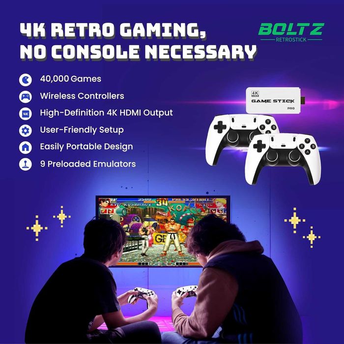 Boltz Retro Stick геймърска конзола