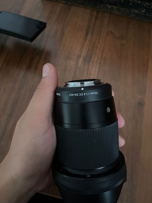 SIGMA 16 MM 1.4 MFT для камер на m43 GH5 GH4