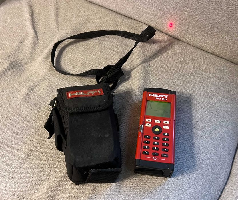 Telemetru laser Hilti PD 25 distanta profesional cu husa
