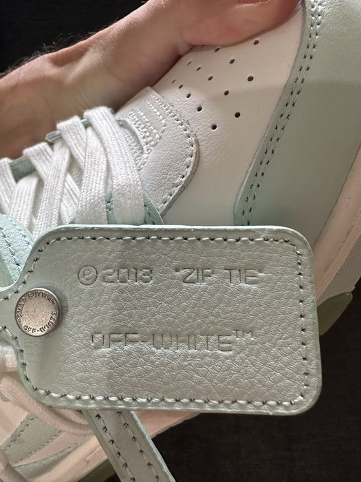 OFF-White Out Of Office Low Mint Green