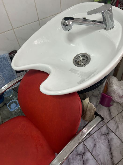 Scafa pentru spălat la cap coafor